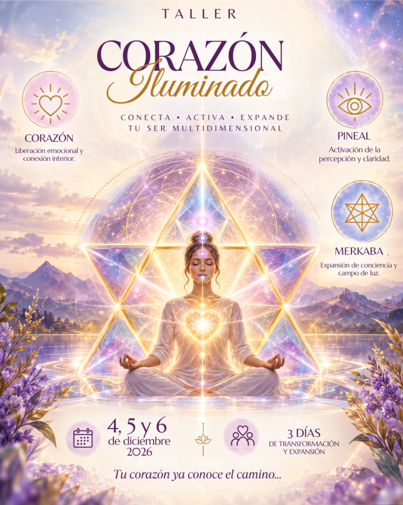 Taller Corazón Iluminado | 4, 5 y 6 de Diciembre 2026