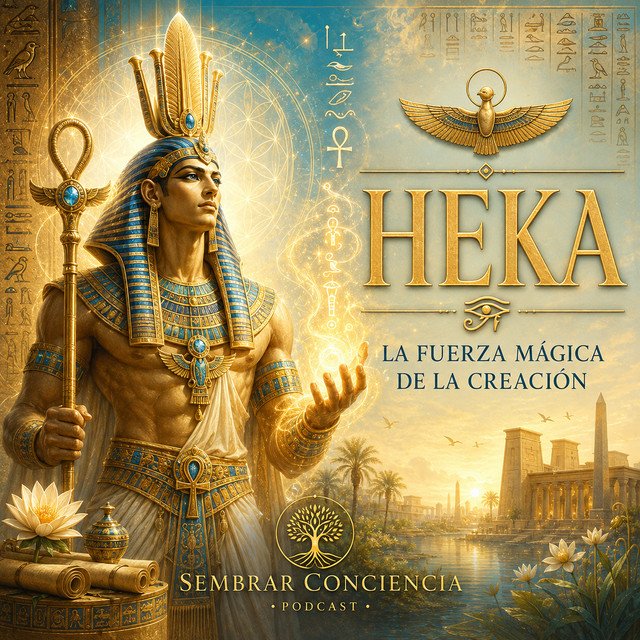 #038 Heka, cuando la palabra transforma la realidad. La fuerza creadora y mágica en el antiguo Egipto